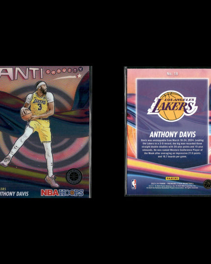 Anthony Davis New Orleans Pelicans Basketball 7-Card Lot Panini EX