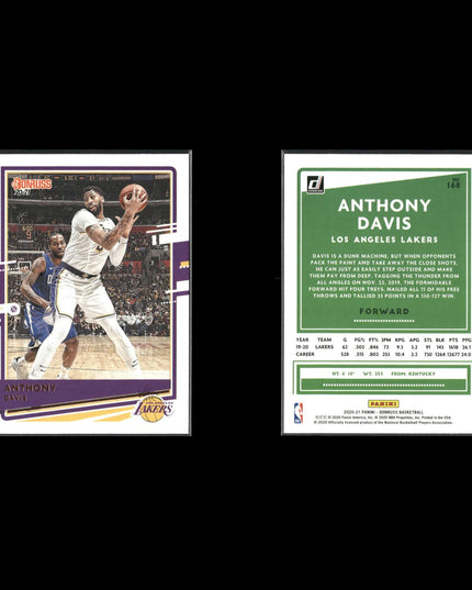 Anthony Davis New Orleans Pelicans Basketball 7-Card Lot Panini EX