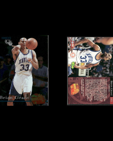 Brian Grant Portland Trail Blazers Basketball 8-Card Lot NBA Hoops EX