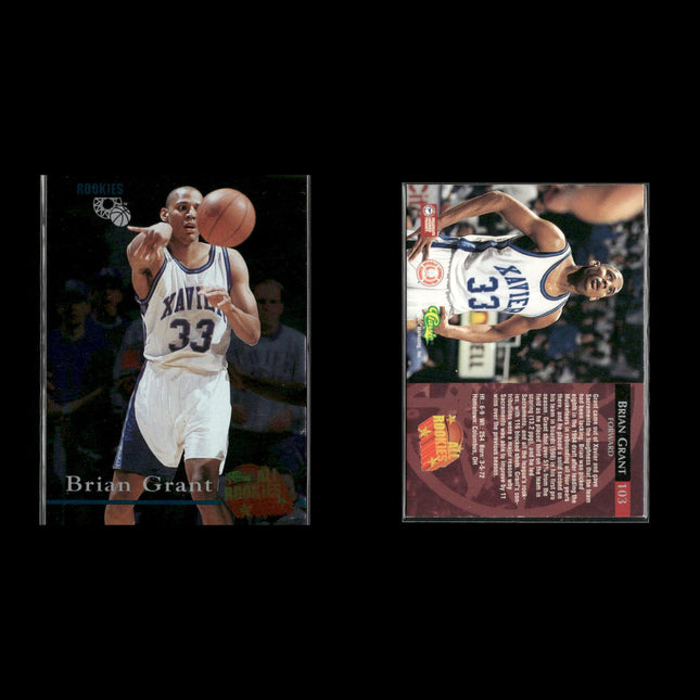 Brian Grant Portland Trail Blazers Basketball 8-Card Lot NBA Hoops EX