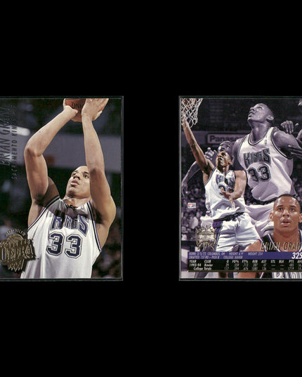 Brian Grant Portland Trail Blazers Basketball 8-Card Lot NBA Hoops EX