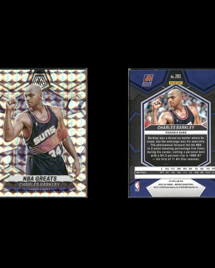 Charles Barkley Philadelphia 76ers Basketball 12-Card Lot NBA Hoops EX