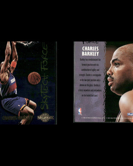 Charles Barkley Philadelphia 76ers Basketball 12-Card Lot NBA Hoops EX
