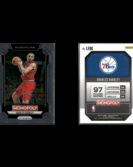 Charles Barkley Philadelphia 76ers Basketball 12-Card Lot NBA Hoops EX