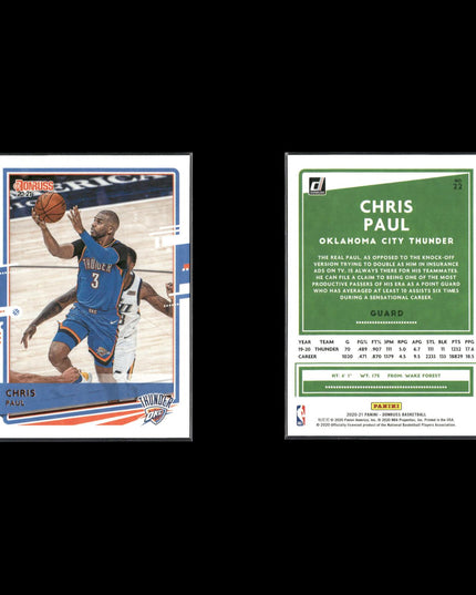 Chris Paul New Orleans Hornets Basketball 9-Card Lot Panini EX
