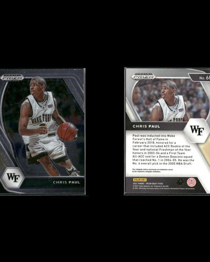 Chris Paul New Orleans Hornets Basketball 9-Card Lot Panini EX