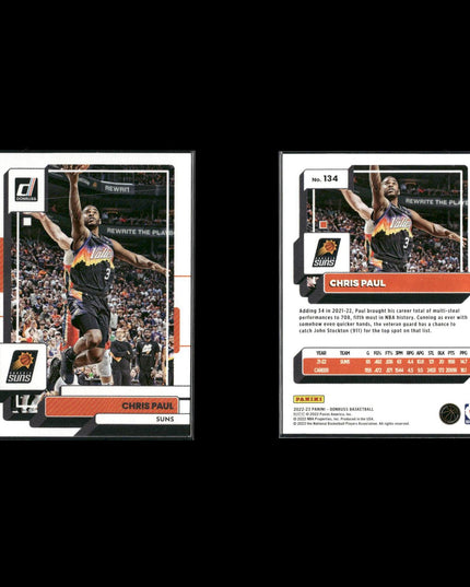 Chris Paul New Orleans Hornets Basketball 9-Card Lot Panini EX
