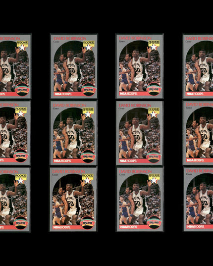 David Robinson San Antonio Spurs Basketball 12-Card Lot NBA Hoops EX
