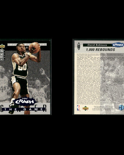 David Robinson San Antonio Spurs Basketball 24-Card Lot NBA Hoops EX