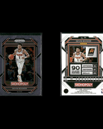 Devin Booker Phoenix Suns Basketball 12-Card Lot Panini EX