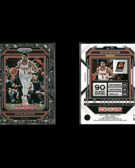Devin Booker Phoenix Suns Basketball 12-Card Lot Panini EX