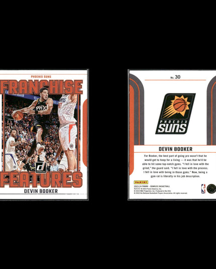 Devin Booker Phoenix Suns Basketball 12-Card Lot Panini EX