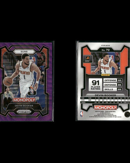 Devin Booker Phoenix Suns Basketball 12-Card Lot Panini EX