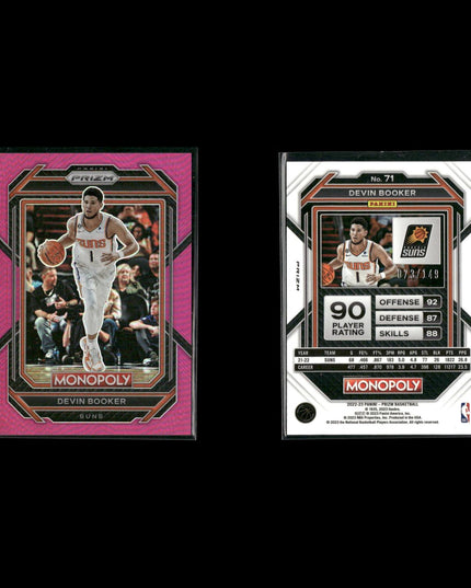 Devin Booker Phoenix Suns Basketball 12-Card Lot Panini EX