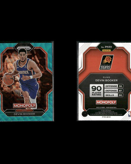 Devin Booker Phoenix Suns Basketball 12-Card Lot Panini EX