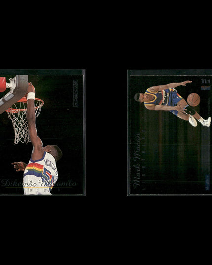 Dikembe Mutombo Denver Nuggets Basketball 7-Card Lot NBA Hoops EX