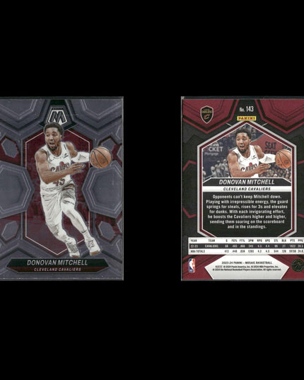 Donovan Mitchell Utah Jazz Basketball 6-Card Lot Panini EX