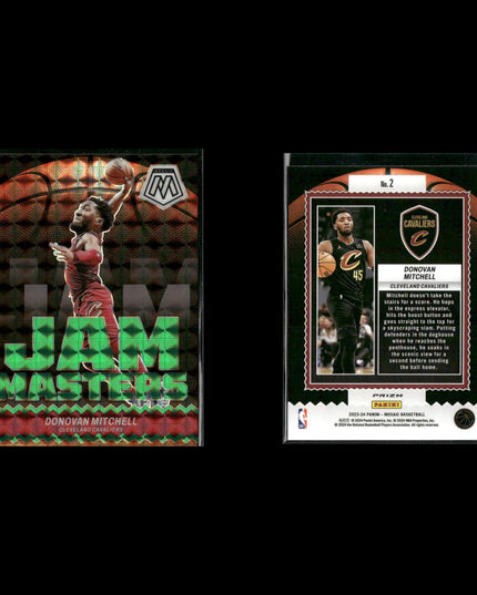 Donovan Mitchell Utah Jazz Basketball 6-Card Lot Panini EX