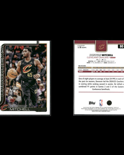 Donovan Mitchell Utah Jazz Basketball 6-Card Lot Panini EX