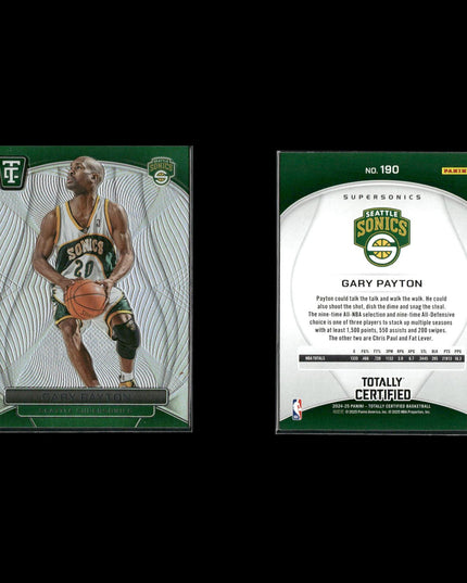 Gary Payton Seattle SuperSonics Basketball 11-Card Lot Upper Deck EX