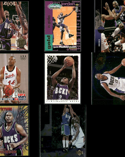 Glenn Robinson Milwaukee Bucks Basketball 8-Card Lot NBA Hoops EX