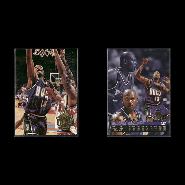Glenn Robinson Milwaukee Bucks Basketball 8-Card Lot NBA Hoops EX