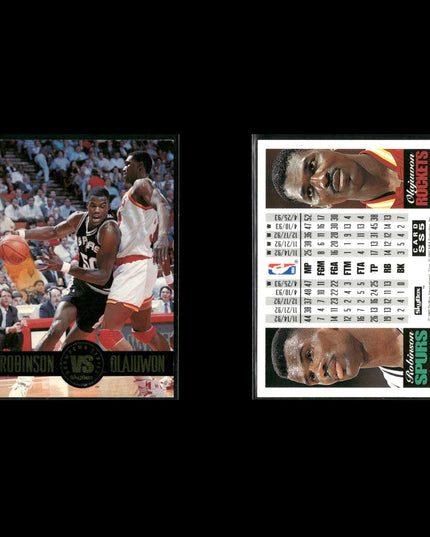 Hakeem Olajuwon Houston Rockets Basketball 24-Card Lot NBA Hoops EX