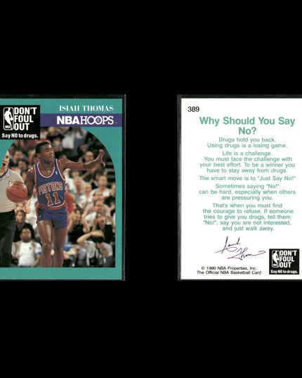 Isiah Thomas Detroit Pistons Basketball 12-Card Lot NBA Hoops EX