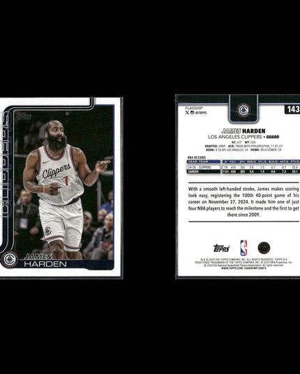 James Harden Houston Rockets Basketball 4-Card Lot Panini EX