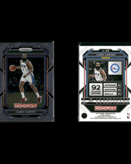 James Harden Houston Rockets Basketball 4-Card Lot Panini EX