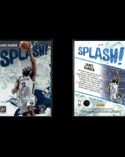 James Harden Houston Rockets Basketball 4-Card Lot Panini EX