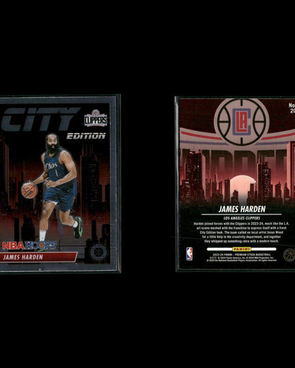 James Harden Houston Rockets Basketball 4-Card Lot Panini EX