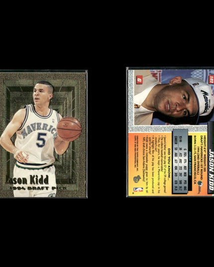 Jason Kidd New Jersey Nets Basketball 11-Card Lot Upper Deck EX