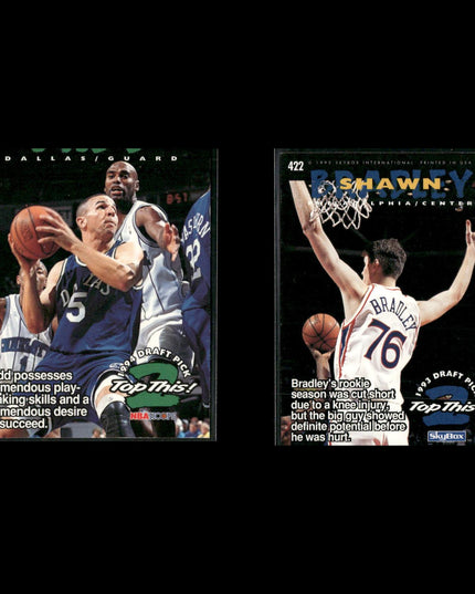 Jason Kidd New Jersey Nets Basketball 11-Card Lot Upper Deck EX