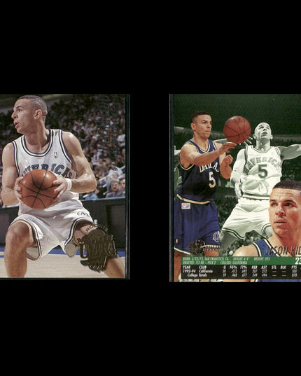 Jason Kidd New Jersey Nets Basketball 11-Card Lot Upper Deck EX