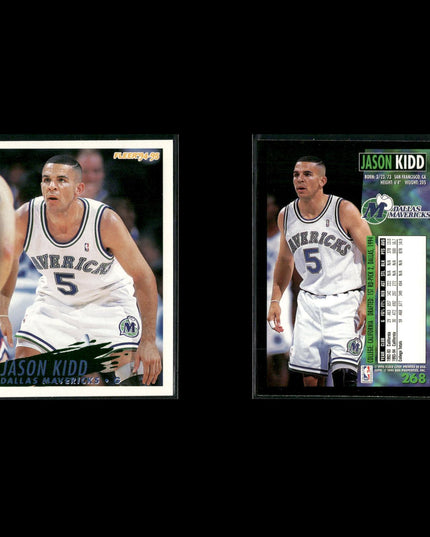 Jason Kidd New Jersey Nets Basketball 11-Card Lot Upper Deck EX