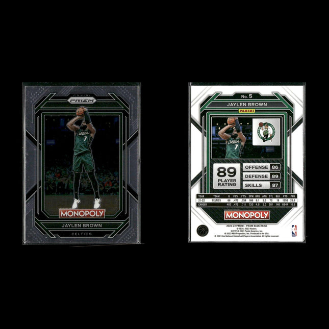 Jaylen Brown Boston Celtics Basketball 8-Card Lot Panini EX