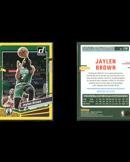 Jaylen Brown Boston Celtics Basketball 8-Card Lot Panini EX