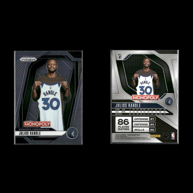 Julius Randle New York Knicks Basketball 4-Card Lot Panini EX