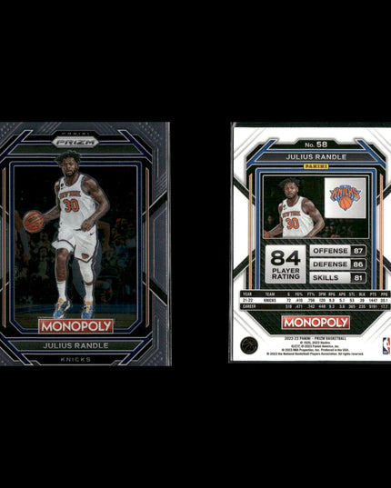Julius Randle New York Knicks Basketball 4-Card Lot Panini EX