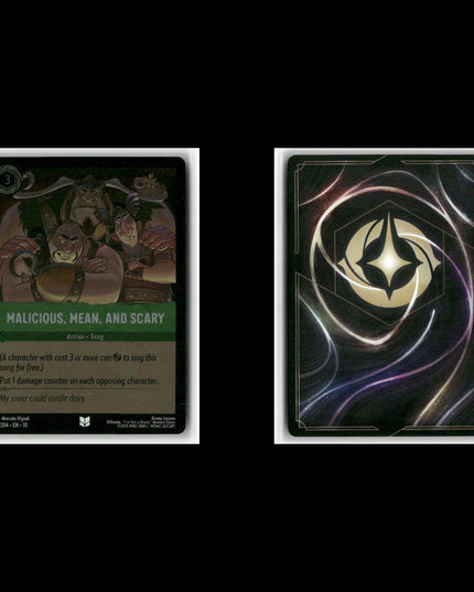 9-Card Disney Lorcana Lot – Whispers in the Well – All Foils