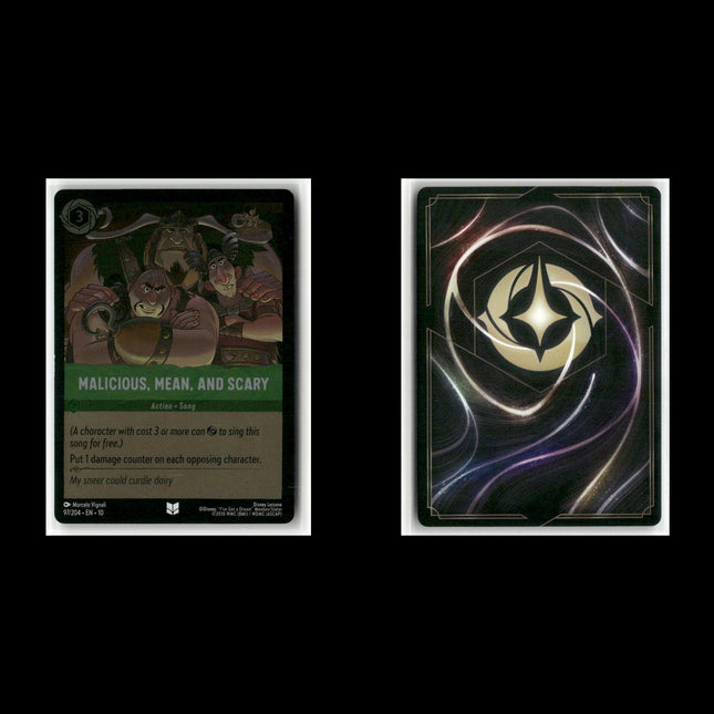 9-Card Disney Lorcana Lot – Whispers in the Well – All Foils