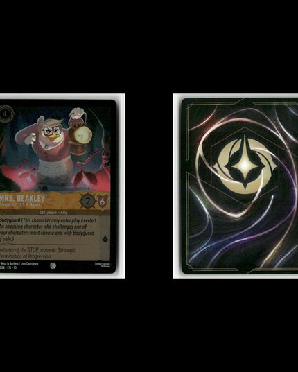 9-Card Disney Lorcana Lot – Whispers in the Well – All Foils