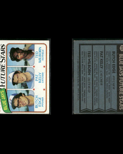 Toronto Blue Jays 1980 Topps Baseball 52-Card Lot Topps VG