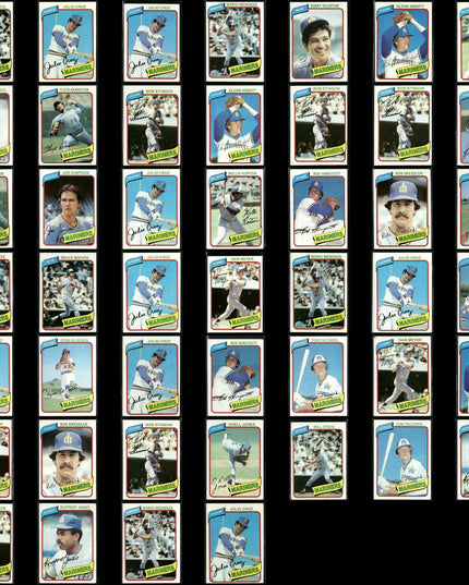 Seattle Mariners 1980 Topps Baseball 46-Card Lot Topps VG