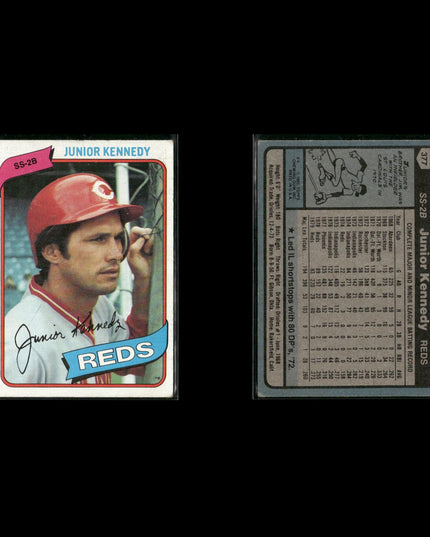 Philadelphia Phillies 1980 Topps Baseball 33-Card Lot Topps VG