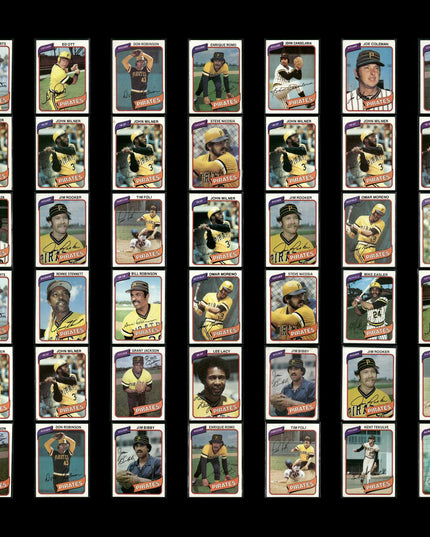 Pittsburgh Pirates 1980 Topps Baseball 42-Card Lot Topps VG