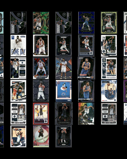 Karl Anthony Towns Minnesota Timberwolves Basketball 39-Card Lot Panini EX