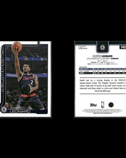Kawhi Leonard San Antonio Spurs Basketball 6-Card Lot Panini EX