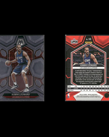Kawhi Leonard San Antonio Spurs Basketball 6-Card Lot Panini EX